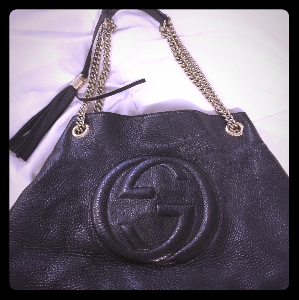 Like new black Gucci bag
